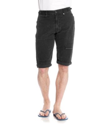 Calvin Klein Jeans® Men's Black Canvas Short with Pork Chop Pockets