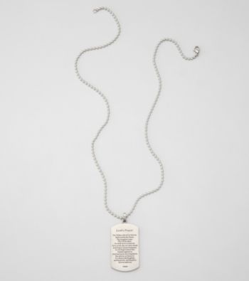 Stainless Steel Dog Tag Necklace