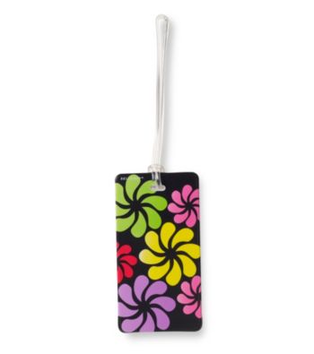 Belle Hop® Black Floral Fashion Luggage Tag