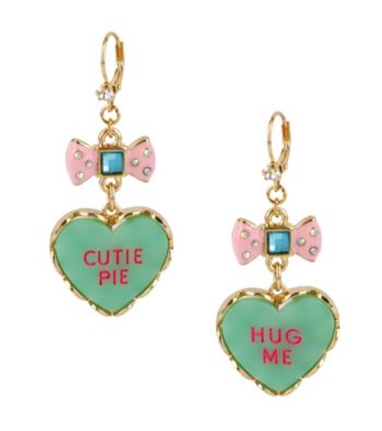 Betsey Johnson® Green & Goldtone 