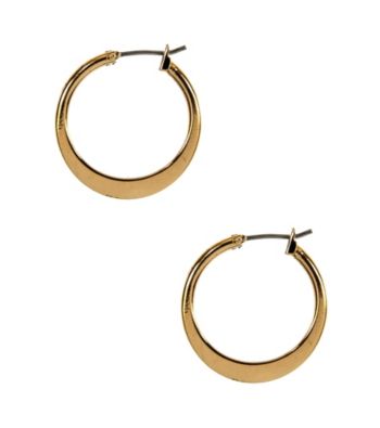 Napier® Goldtone Hoop Earrings
