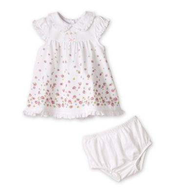 Little Me® Baby Girls' White Floral Dress