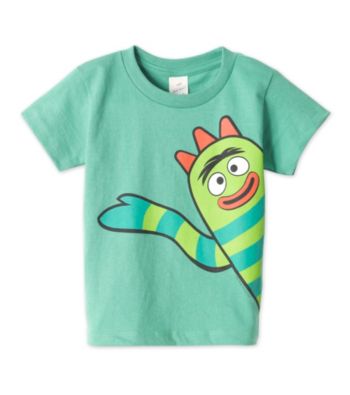 Nickelodean® Boys' 2T-4T Green Short Sleeve Yo Gabba Gabba Brobee Tee
