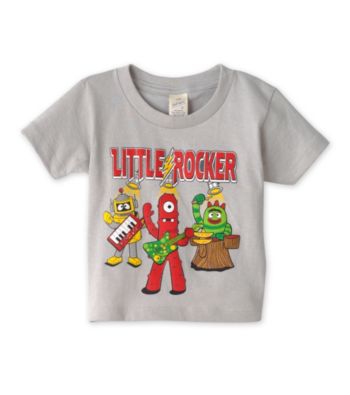 Nickelodeon® Boys' 2T-4T Grey Short Sleeve Yo Gabba Gabba Rocker Tee