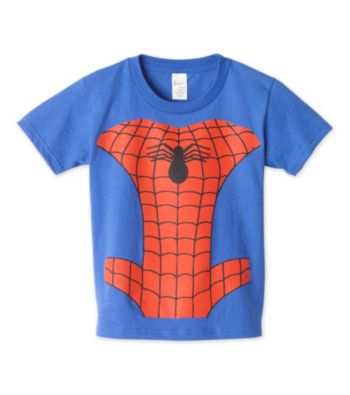 Spider-Man® Boys' 4-7 Royal Blue Short Sleeve Headless Spidy Tee