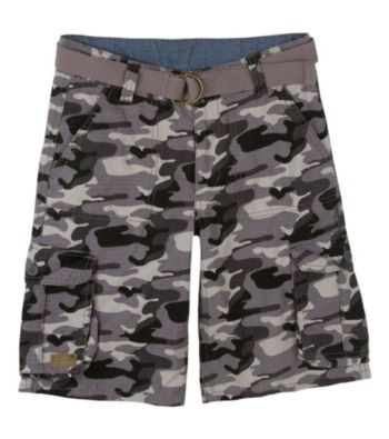 Levi's® Boys' 2T-20 Grey Camo Ripstop Shorts