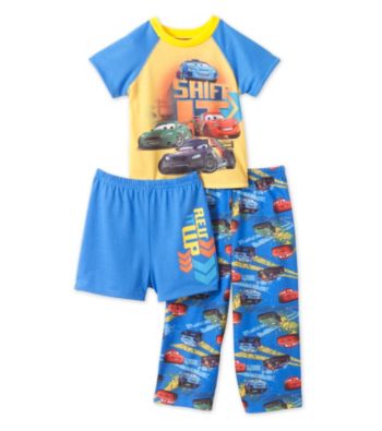 Cars Boys' 2T-4T Blue 3-pc. 