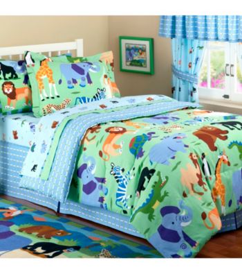 Olive Kids Wild Animals Comforter Set - Multi - Toddler