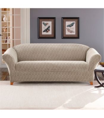 Sure Fit® Stretch Braid 2-pc. Loveseat and Sofa Slipcover
