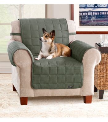 Sure Fit® Soft Suede Waterproof Chair Throw Cover