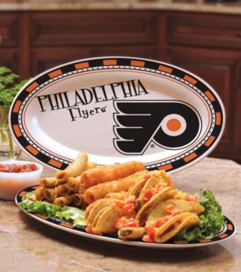 Memory Company Gameday NHL Philadelphia Flyers Ceramic Platter