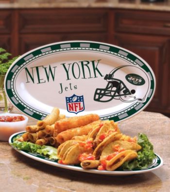 Memory Company Gameday NFL New York Jets Ceramic Platter