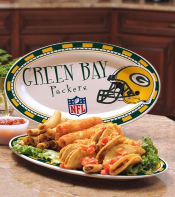 Memory Company Gameday NFL Green Bay Packers Ceramic Platter