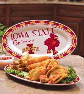 Memory Company Gameday NCAA Iowa State University Ceramic Platter