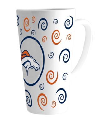 Memory Company Gameday NFL Denver Broncos 16-oz. Swirl Latte Mug