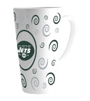 Memory Company Gameday NFL New York Jets 16-oz. Swirl Latte Mug