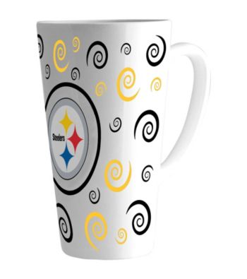 Memory Company Gameday NFL Pittsburgh Steelers 16-oz. Swirl Latte Mug