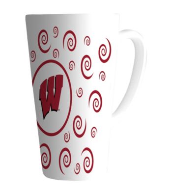 Memory Company Gameday NCAA University of Wisconsin 16-oz. Swirl Latte Mug