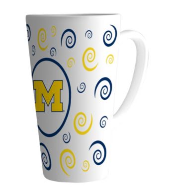 Memory Company Gameday NCAA Univeristy of Michigan 16-oz. Swirl Latte Mug