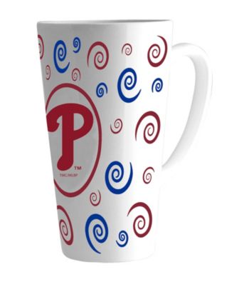 Memory Company Gameday MLB Philadelphia Phillies 16-oz. Swirl Latte Mug
