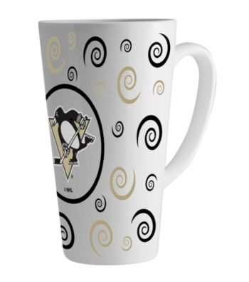 Memory Company Gameday NHL Pittsburgh Penquins 16-oz. Swirl Latte Mug