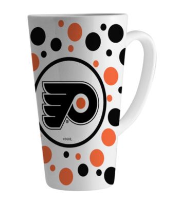 Memory Company Gameday NHL Philadelphia Flyers 16-oz. Polka Dot Latte Mug