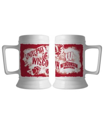 Memory Company Gameday NCAA University of Wisconsin 16-oz. Graffiti Design Stein