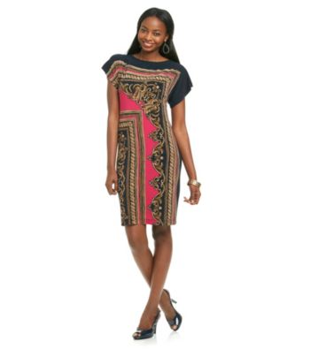 Evan-Picone® Print Shift Dress