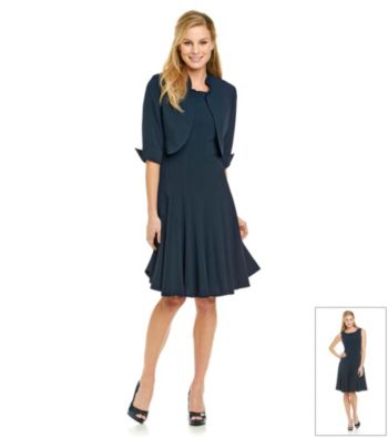 Jessica Howard® Seam Stitch Jacket Dress
