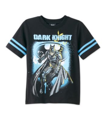 Batman® Boys' 4-7 Black Short Sleeve Dark Knight Tee