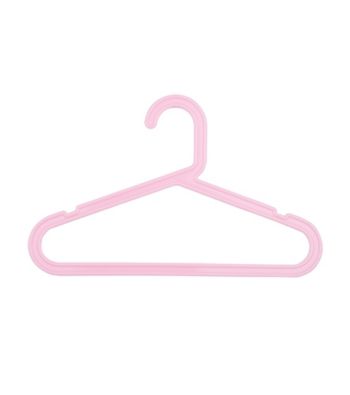 Delta 30-pk. Plastic Flat Hangers - Barely Pink