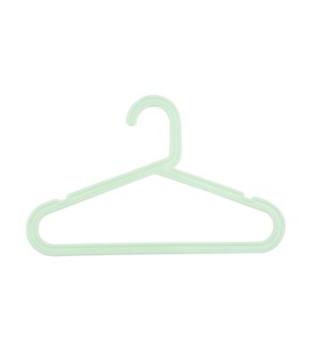 Delta 30-pk. Plastic Flat Hangers - Hush Green