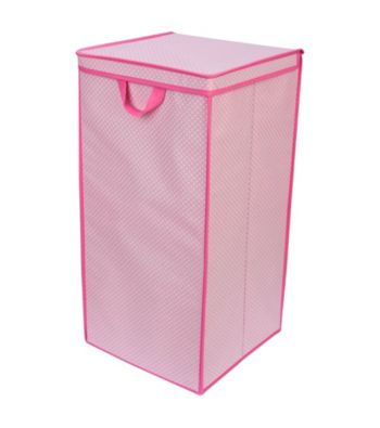 Delta Tall Nursery Hamper - Barely Pink
