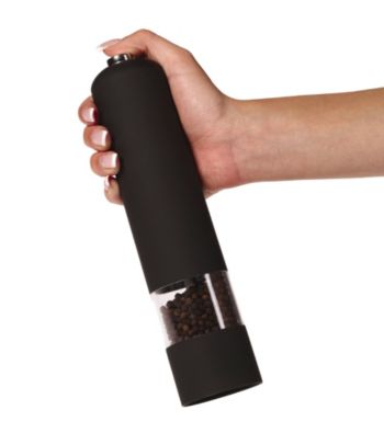 Kamenstein® Black Smooth Touch Battery Operated Grinder