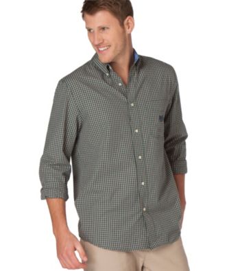 Chaps® Men's Big & Tall Grandfalls Check Woven Shirt