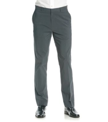 Calvin Klein Men's Steel Grey Dylan Stripe Pants