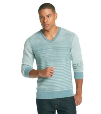 Calvin Klein Men's Colorblock Stripe Sweater