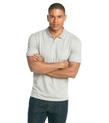Calvin Klein Men's Outerspace Short Sleeve Pique Polo
