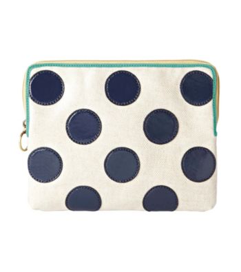 Fossil® Navy Dot Key-Per Tablet Sleeve