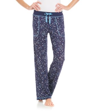 DKNY® Knit Pants - Navy Hearts
