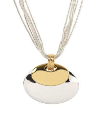 Napier® Two Tone Pendant Necklace