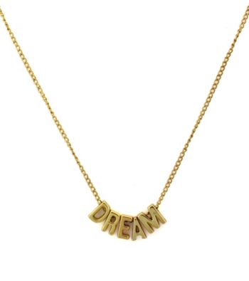 BCBGeneration™ Goldtone Dream Mini Affirmation Necklace