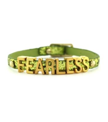 BCBGeneration™ Goldtone Fearless Mini Affirmation Bracelet