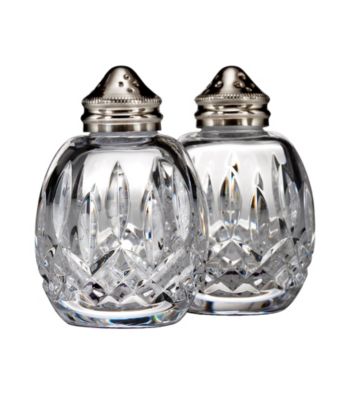 Waterford® Lismore Round Salt and Pepper Set