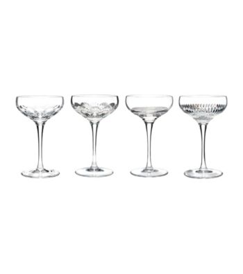 Waterford® Mixed Clear Coupe Glasses