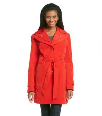 London Fog® Double Collar Trench Coat