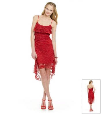 Ruby Rox® Juniors' Red Lace Dress