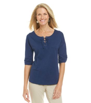 Studio Works® Bateau Lace Knit Top