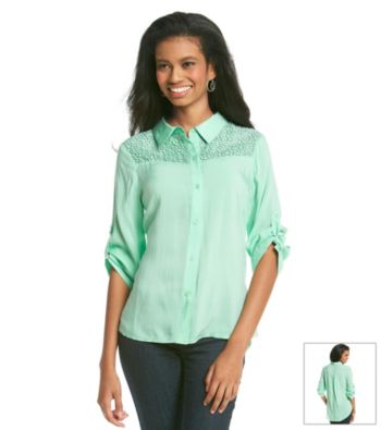 Oneworld® Button Down Blouse