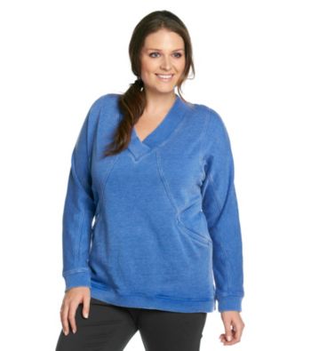 Calvin Klein Performance Plus Size Wide Neck Pull-Over Sweater